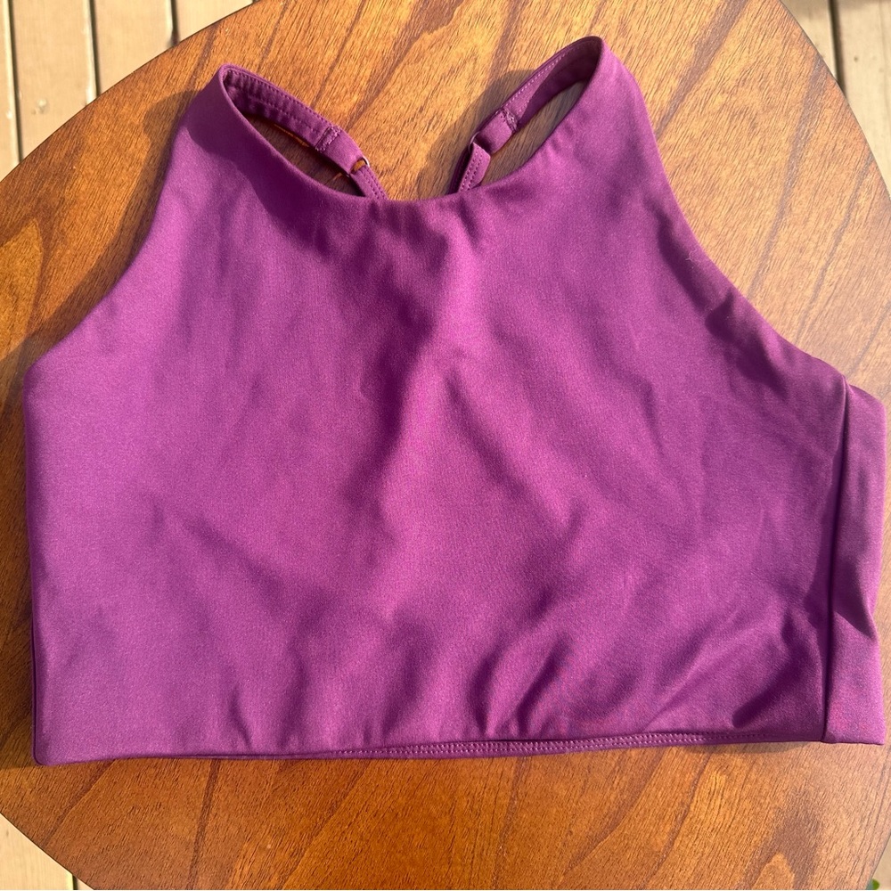 Girlfriend collective Topanga Halter Bra